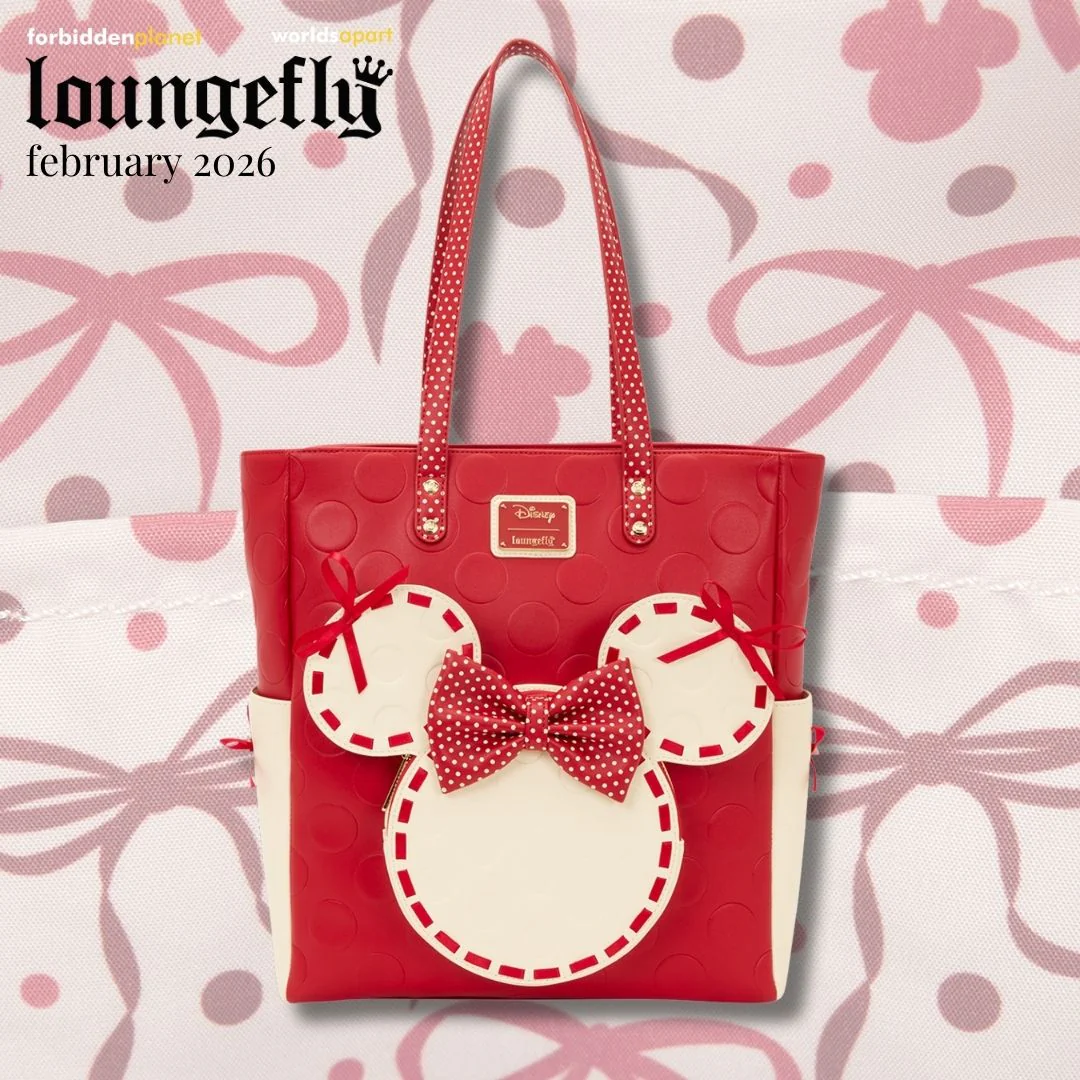 DISNEY MINNIE MOUSE ROCK THE DOTS LF TOTE BAG