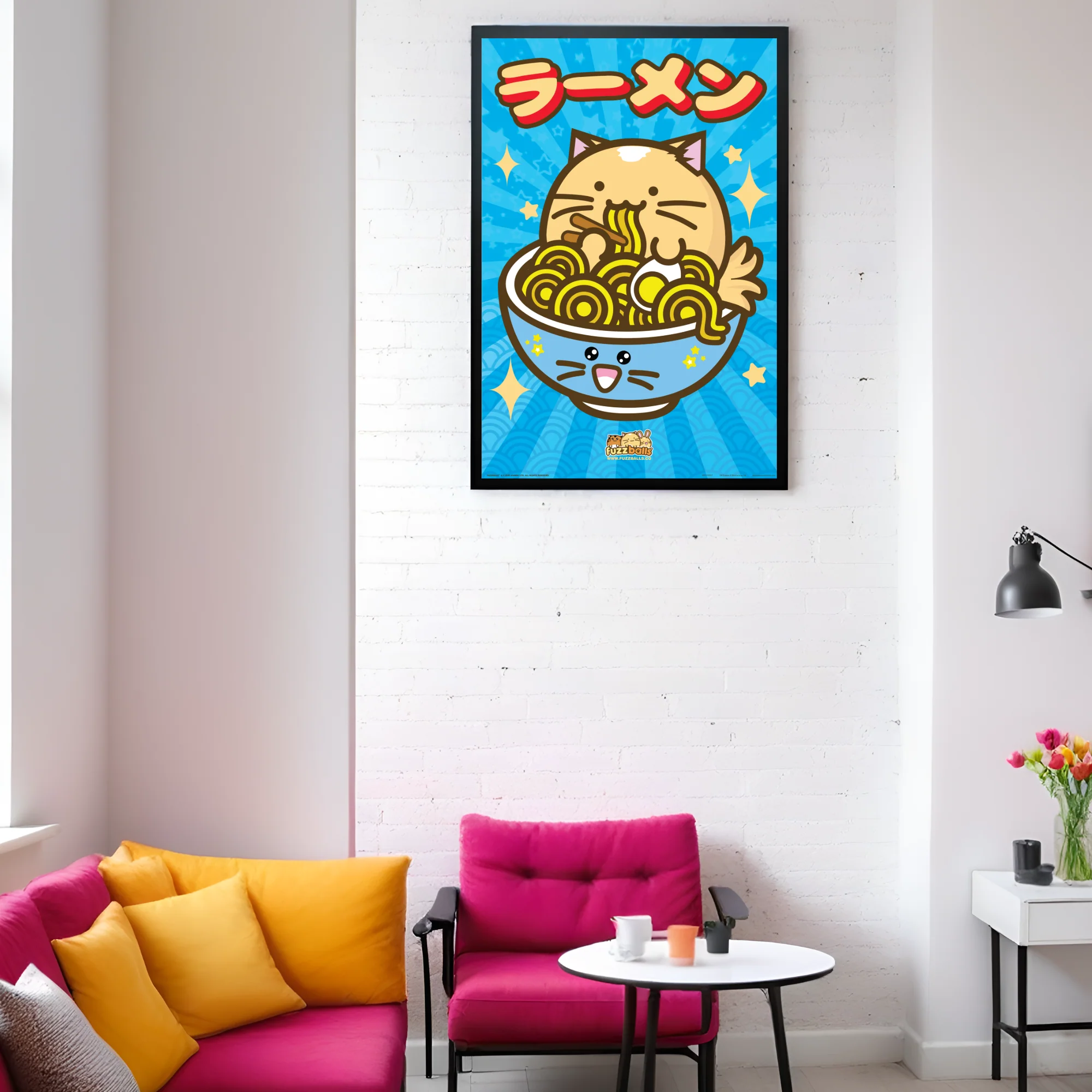 GB Posters Fuzzballs Ramen Bowl 61 x 91.5cm Maxi Poster - Image 2