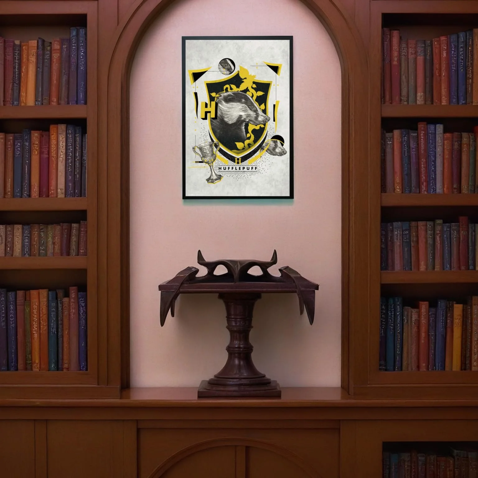 GB eye Harry Potter Hufflepuff Illustrative 61 x 91.5cm Maxi Poster - Image 2