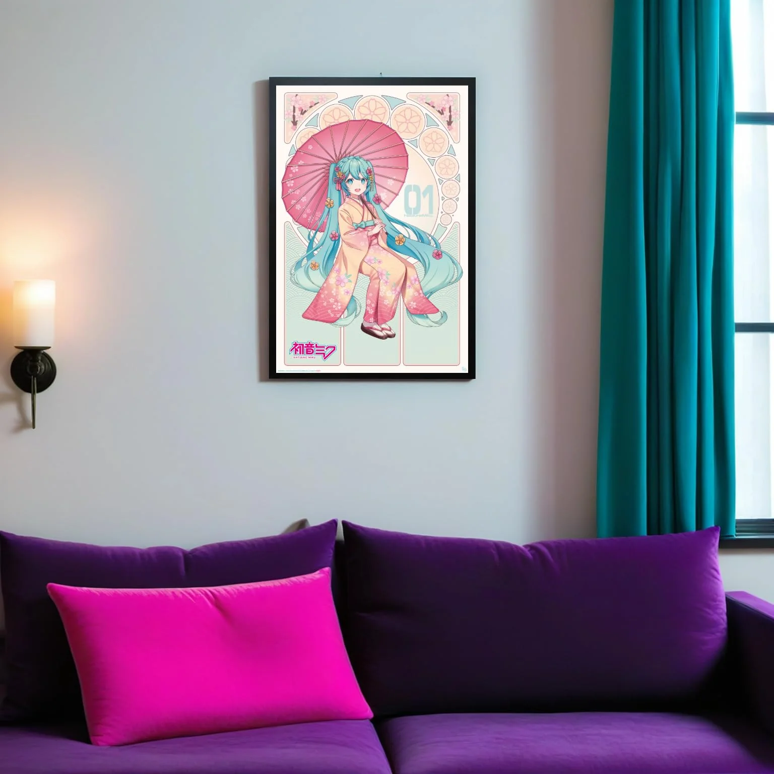 GB eye Hatsune Miku Sakura Kimono 61 x 91.5cm Maxi Poster - Image 3