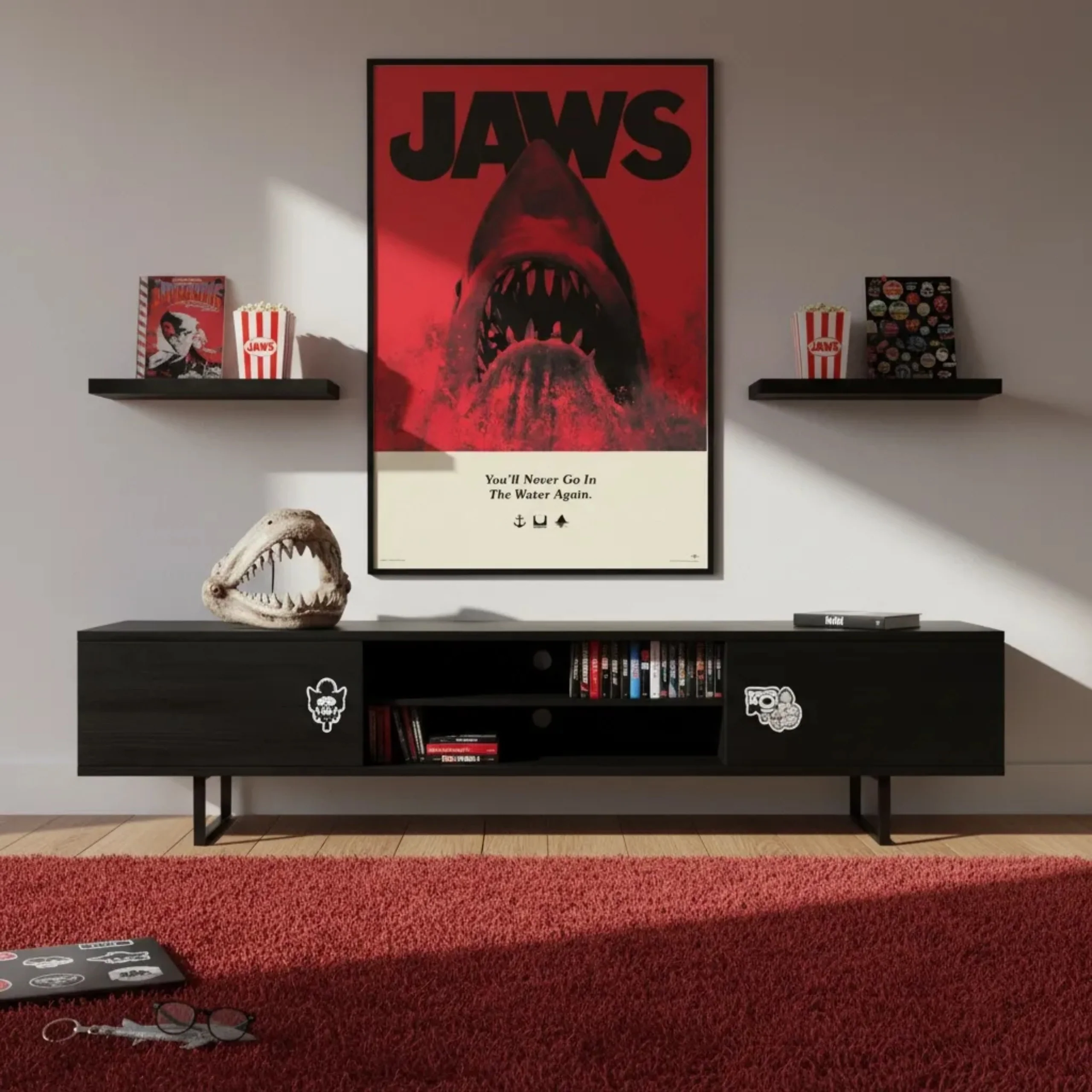 GB Posters Jaws Red 61 x 91.5cm Maxi Poster - Image 3