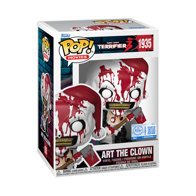 Pop! Art the Clown with Axe (Bloody) Exclusive - Image 2