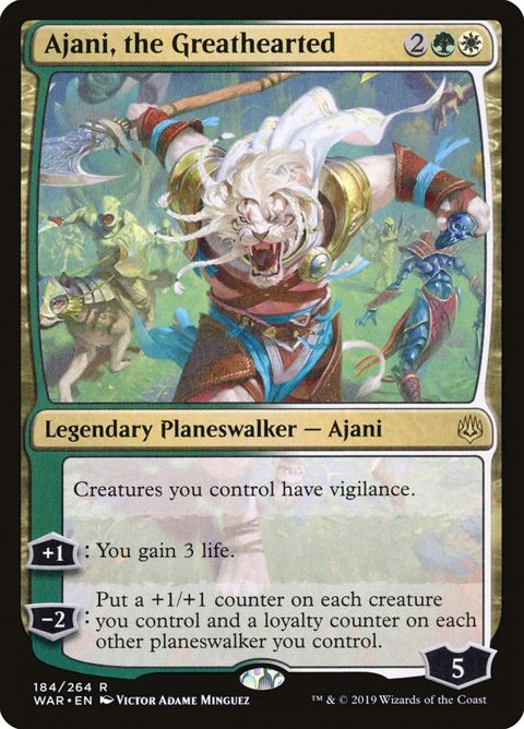 Ajani, the Greathearted (184)