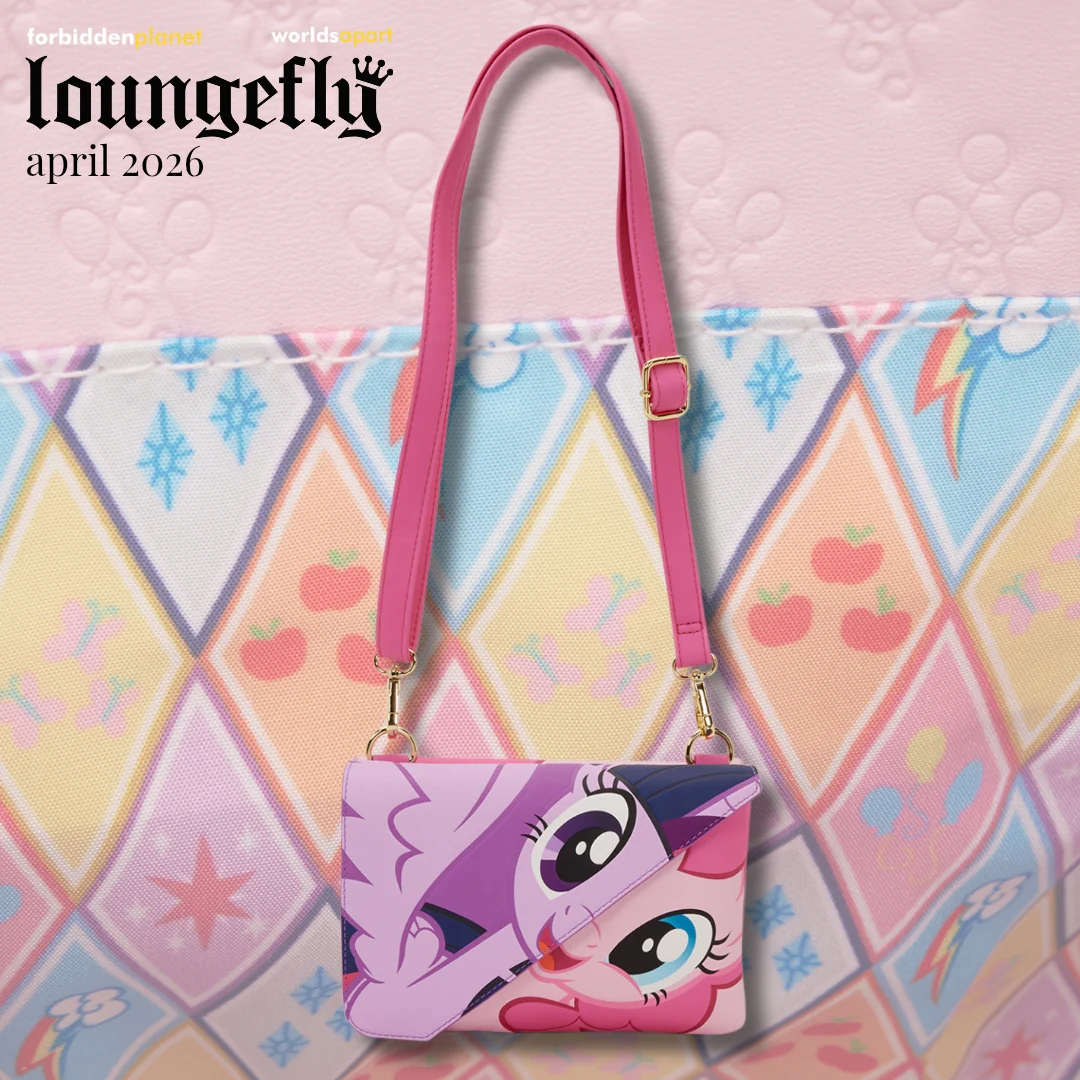 MY LITTLE PONY TWILIGHT SPARKLE & PINKIE PIE CROSSBODY BAG