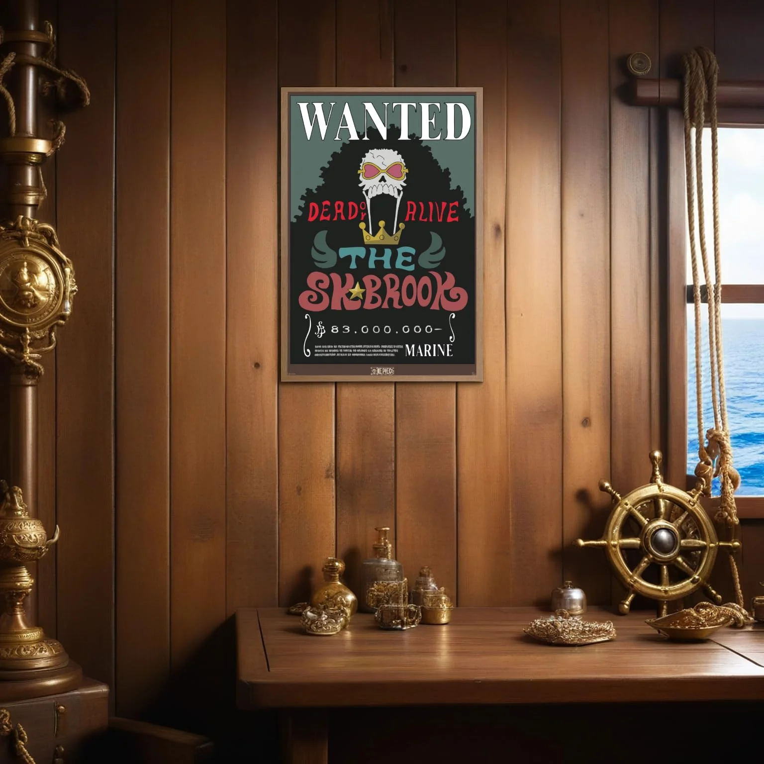 GB eye One Piece Wanted Brook 61 x 91.5cm Maxi Poster - Image 3
