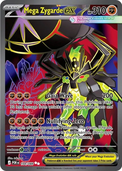 Mega Zygarde Ex (104)