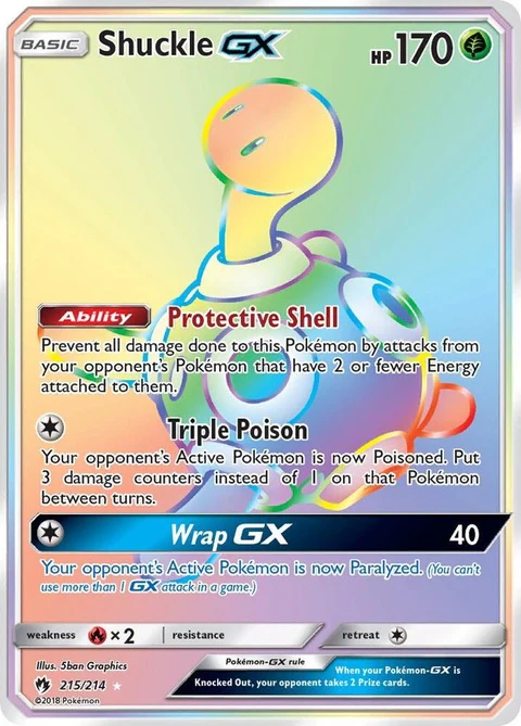 Shuckle Gx - Secret (215)