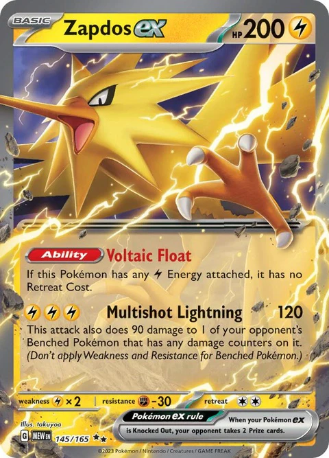 Zapdos Ex (145)