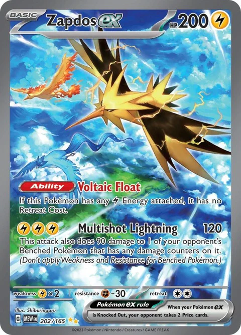 Zapdos Ex (202)