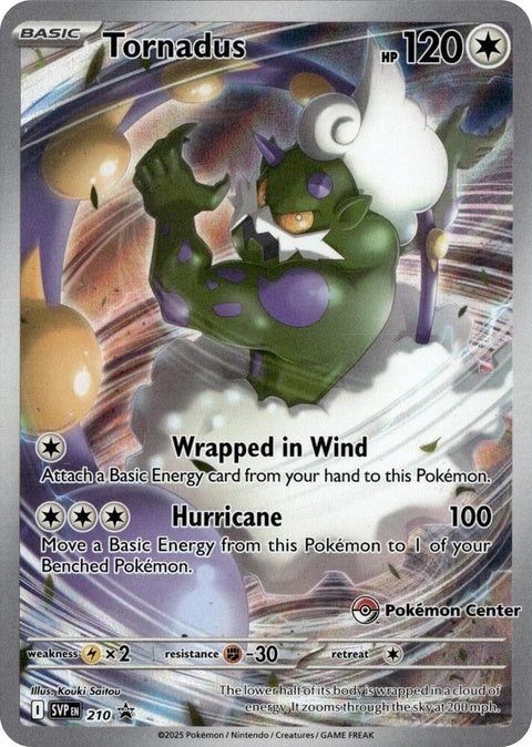 Tornadus - Pokemon Center Exclusive (210)