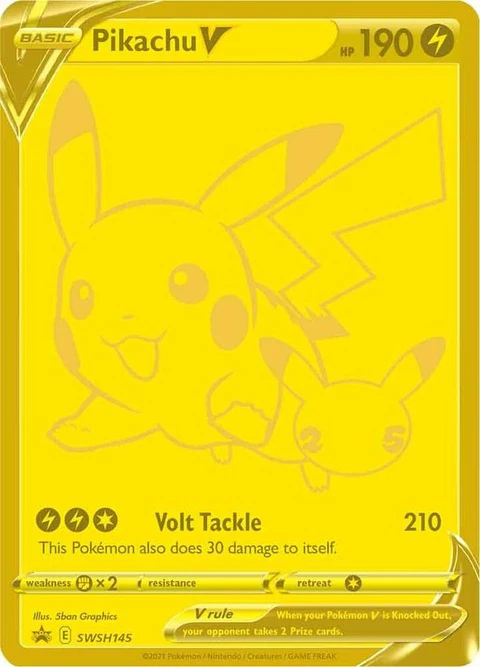 Pikachu V (SWSH145)
