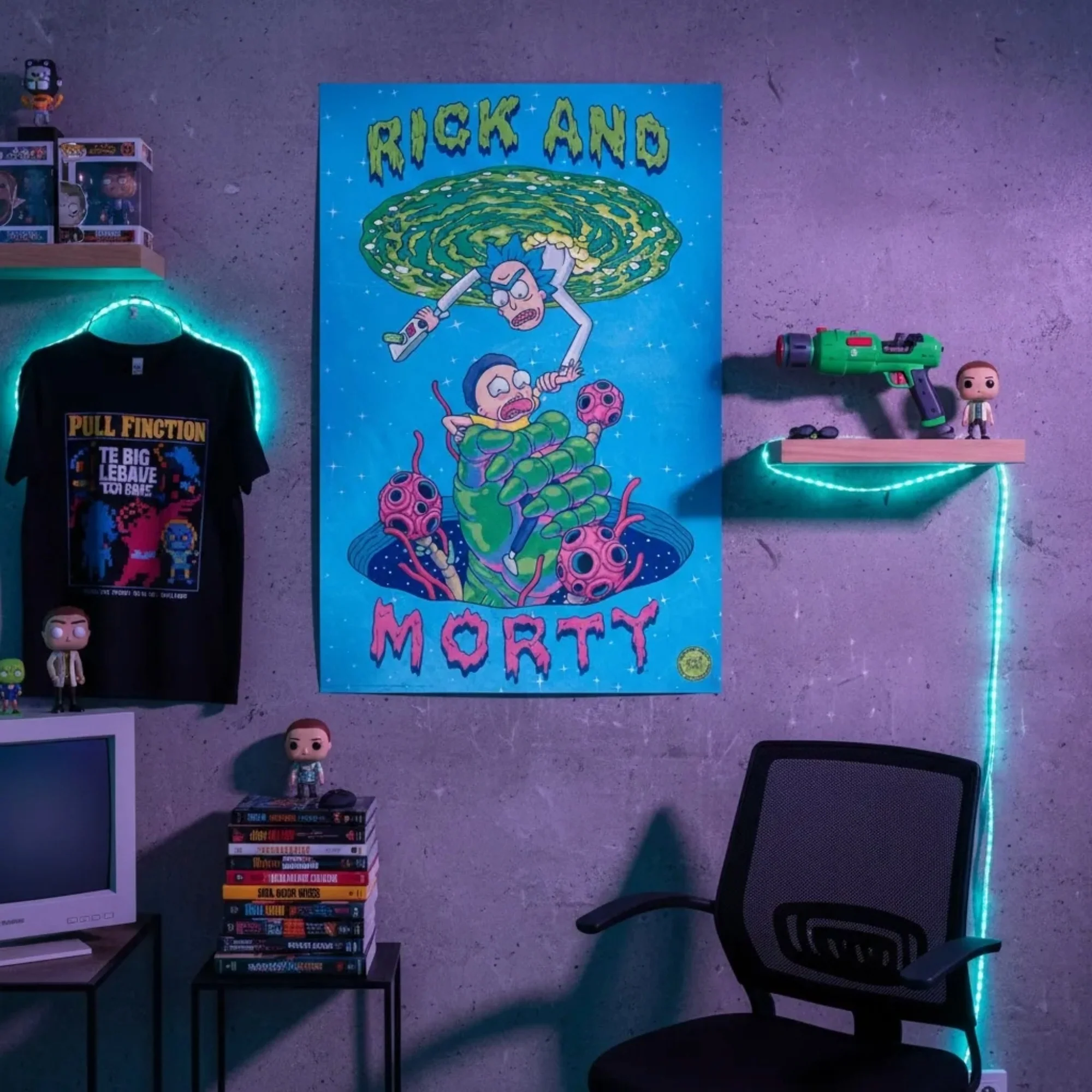GB eye Rick and Morty Portal Hand 61 x 91.5cm Maxi Poster - Image 2