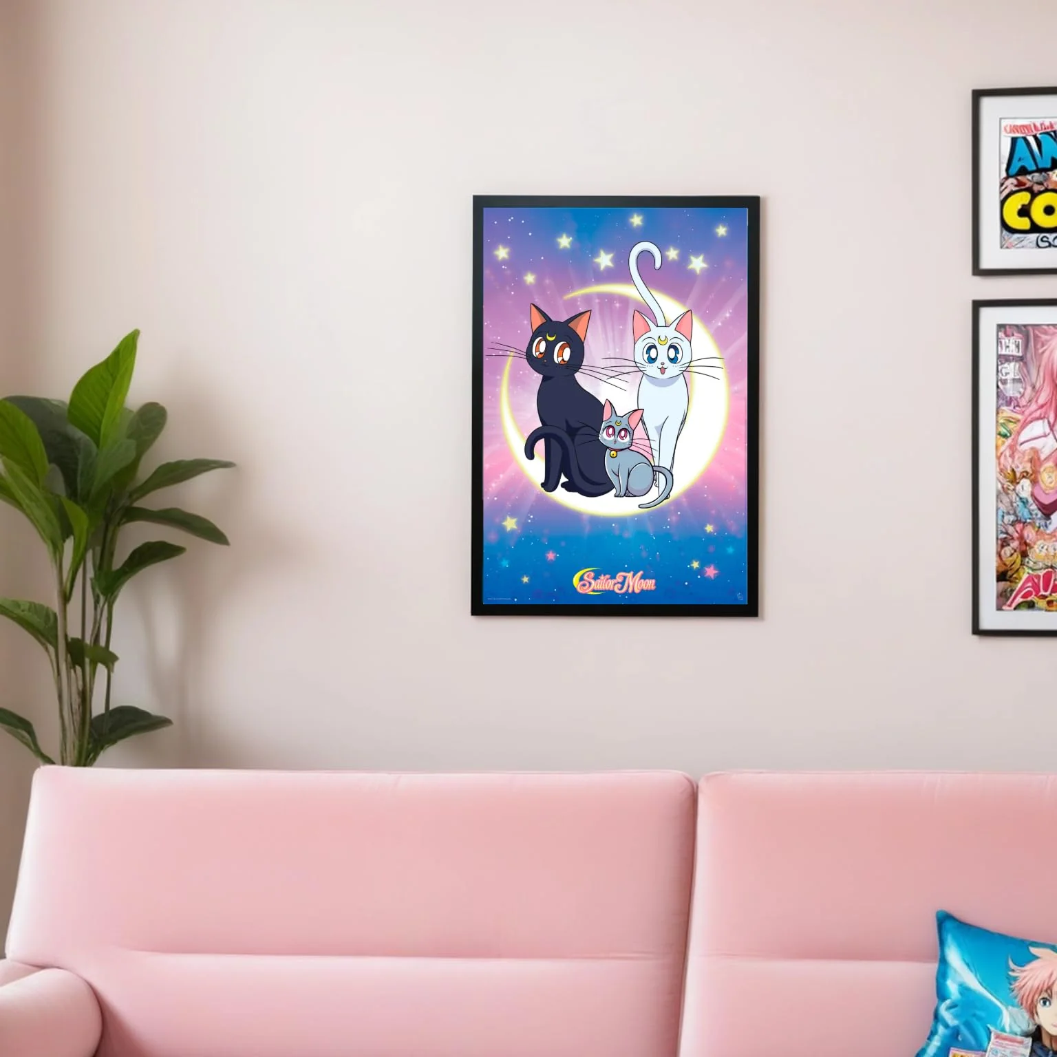 GB eye Sailor Moon Luna, Artemis & Diana 61 x 91.5cm Maxi Poster - Image 3
