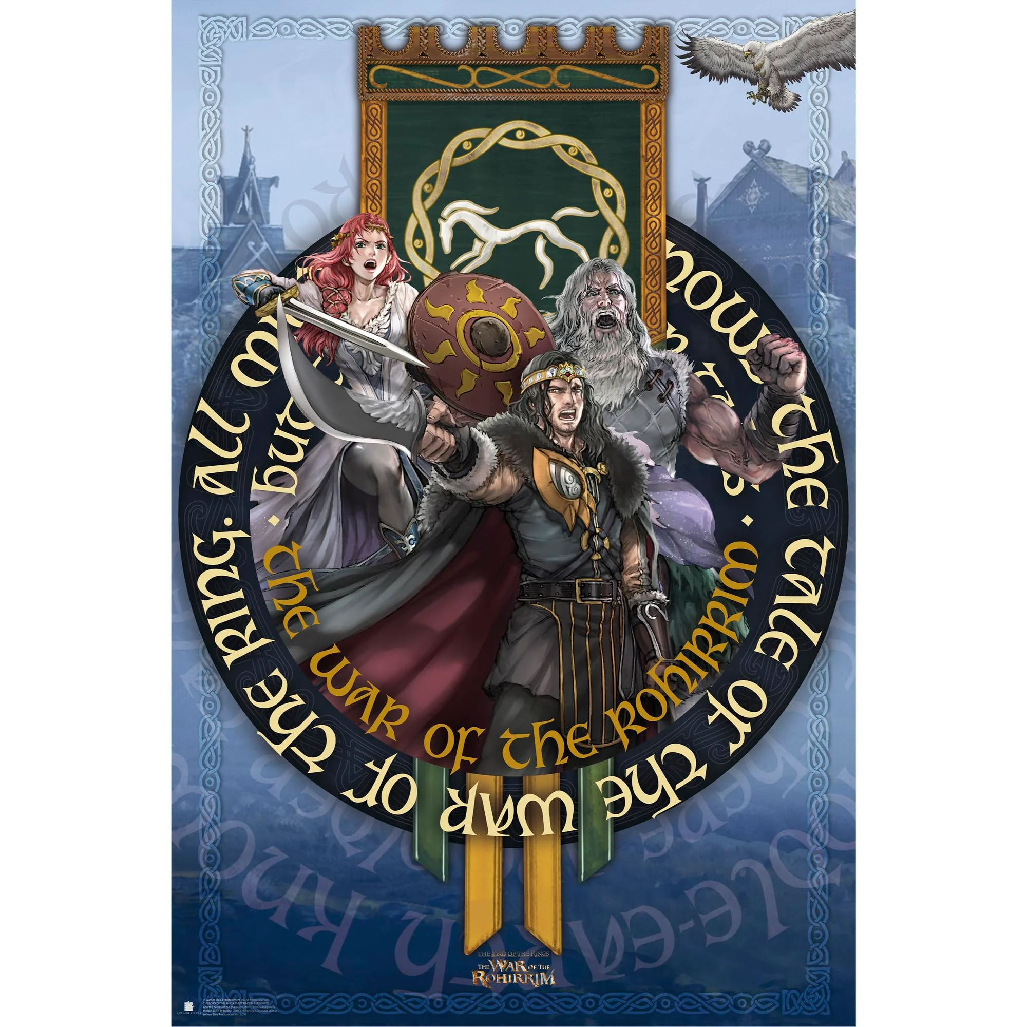 GB eye The Lord of The Rings War of The Rohirrim Characters 61 x 91.5cm Maxi Poster - Image 3
